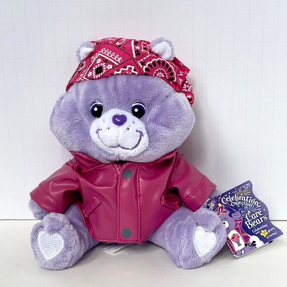 Care Bears Celebration Collection Biker Share Bear 2005 NWT Play Along - Picture 1 of 9